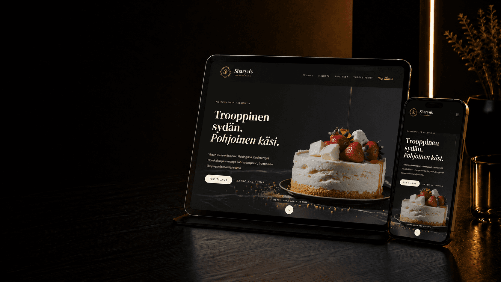 Sharyn’s Tilauskakku — boutique-leipomo, joka kuulostaa Sharyniltä