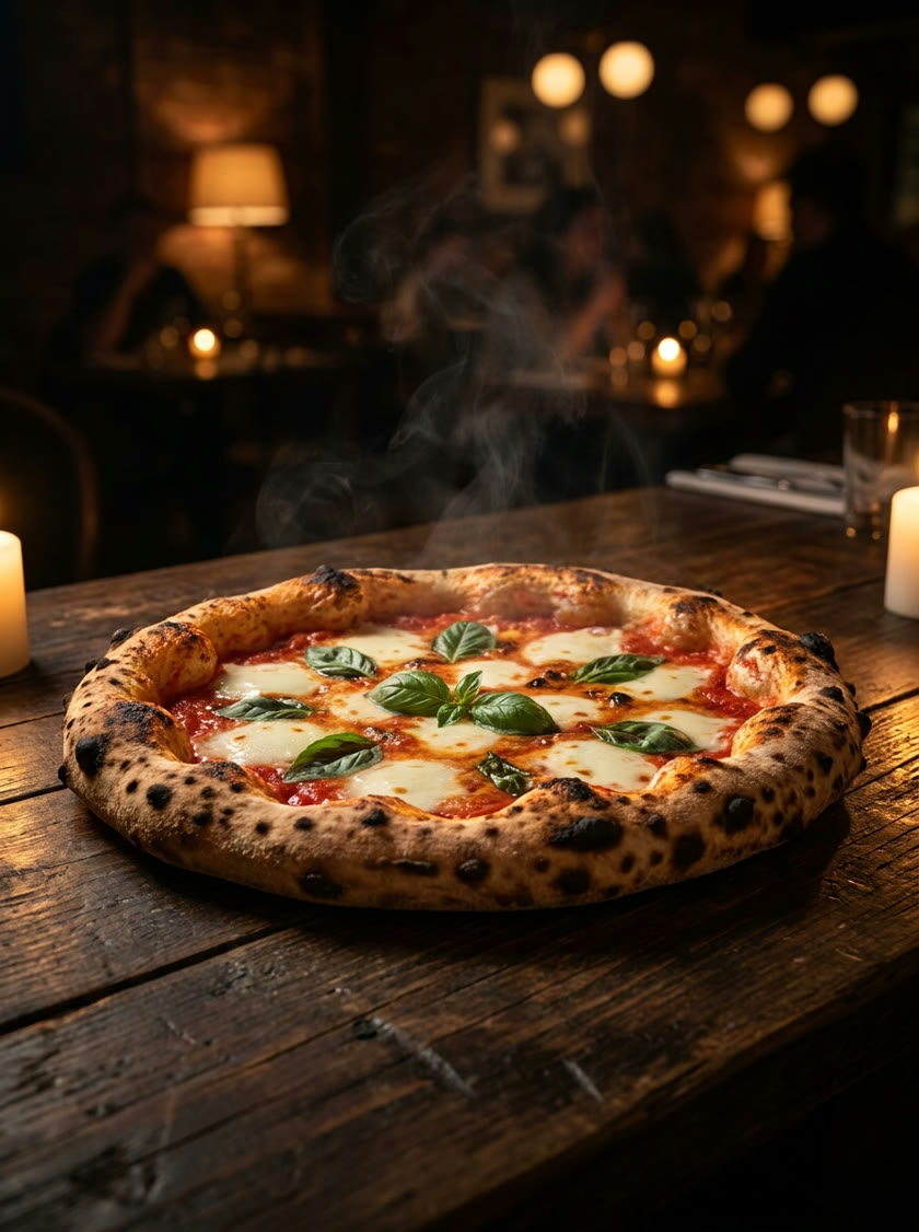 Margherita — San Marzano, fior di latte, basilika