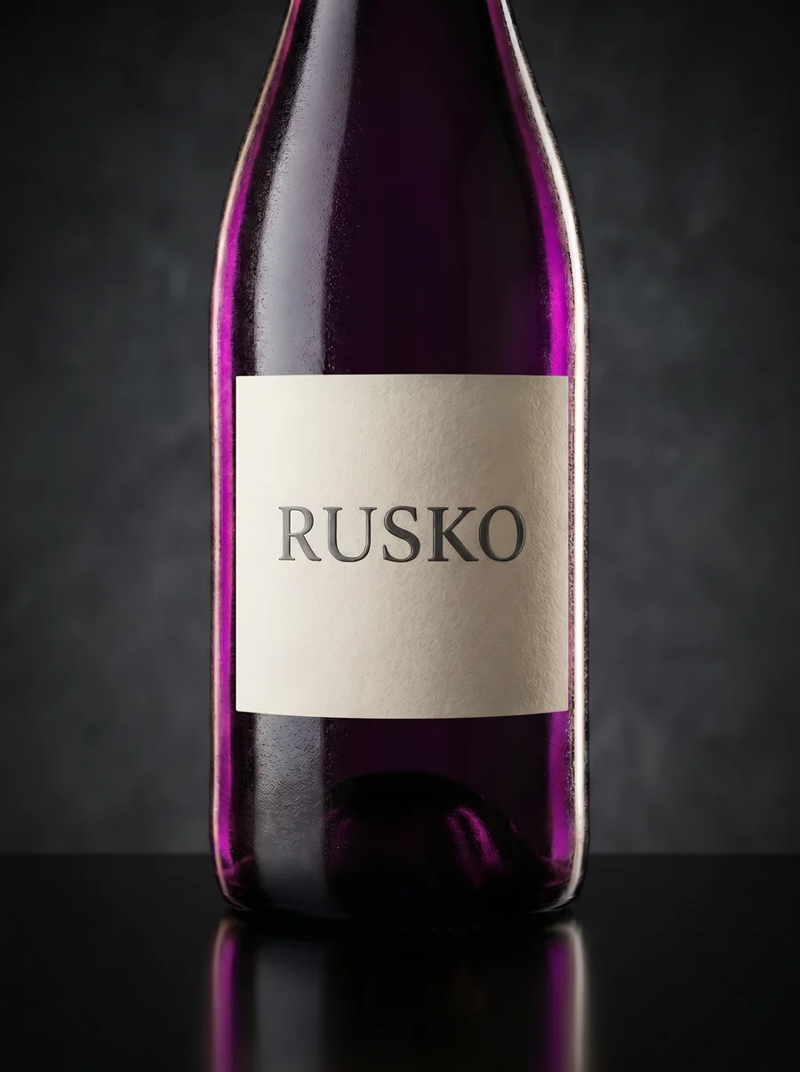 Rusko Mustikka -viini